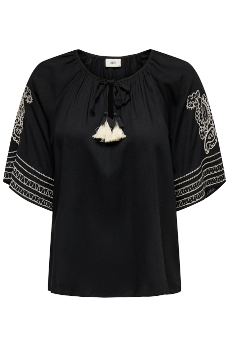 Jacqueline de Yong jdyrisso life bianca l/s top wvn